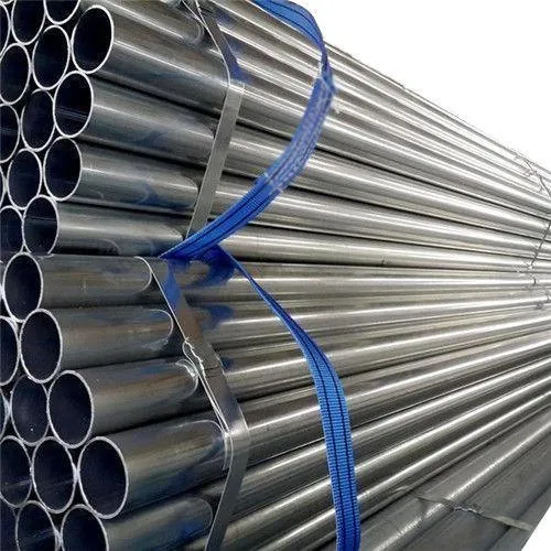 Durable GI pipes stacked neatly, symbolizing reliability and quality