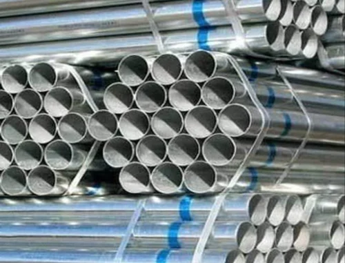 GI Pipes stacked neatly, representing durability and reliability - Phoenix Corporation