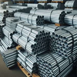 GI Round Pipes by Phoenix Corporation – Durable and corrosion-resistant galvanized iron pipes.