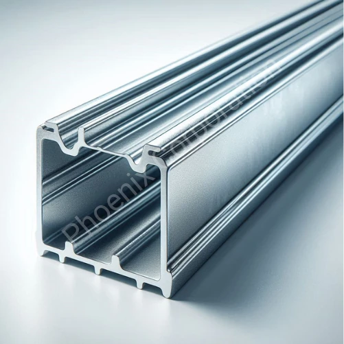 Durable galvanized iron channels in 100 x 50 mm and 75 x 40 mm sizes, available in Haflong