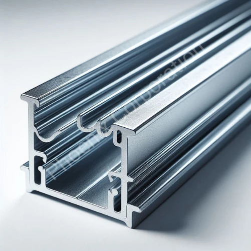 Durable galvanized iron channels in 100 x 50 mm and 75 x 40 mm sizes, available in Karimganj