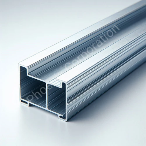 Premium galvanized iron channels in 100 x 50 mm and 75 x 40 mm sizes, available in Lakhimpur