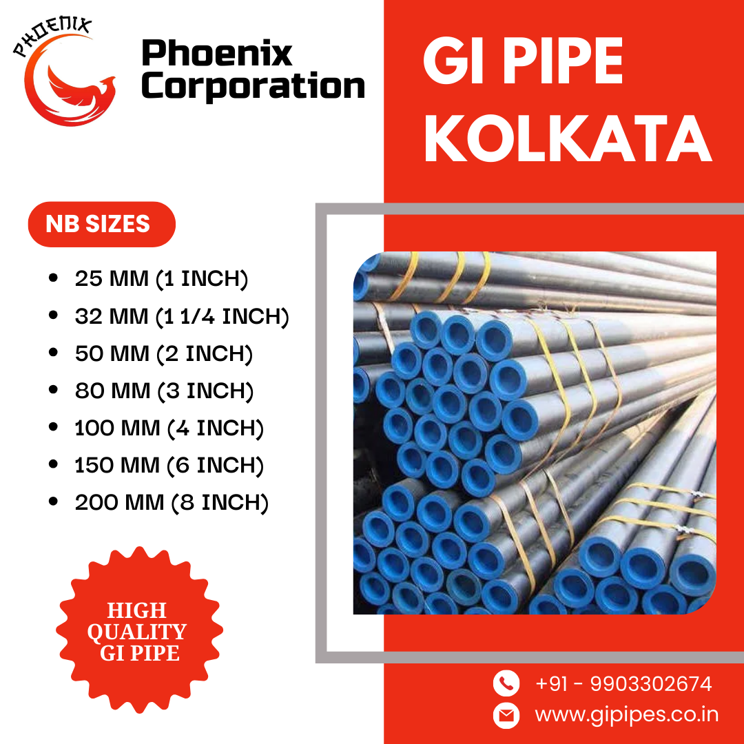 High-performance GI Pipe Kolkata engineered for robust, sustainable infrastructure.